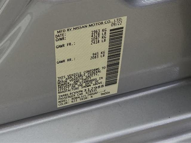 2023 Nissan Altima SR FWD
