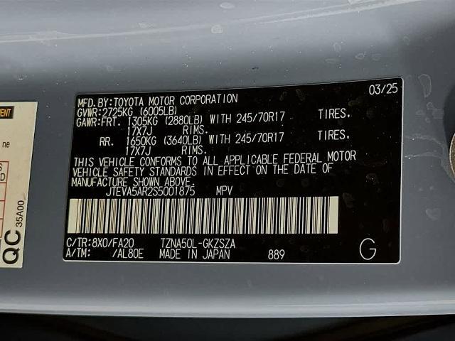 2025 Toyota 4Runner SR5