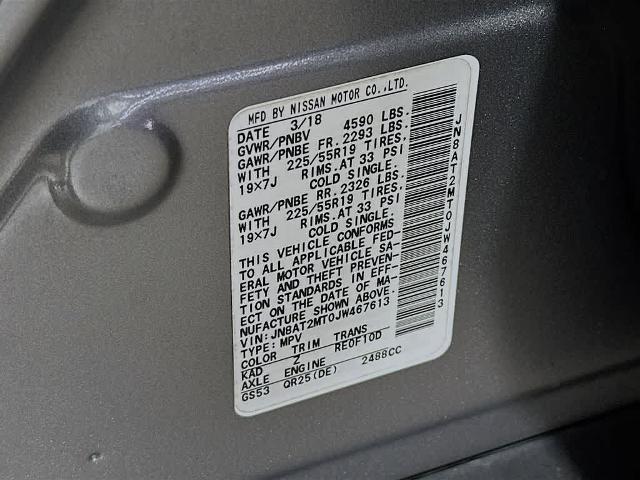 2018 Nissan Rogue SL