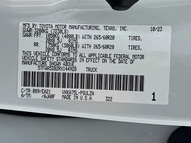 2024 Toyota Tundra Limited