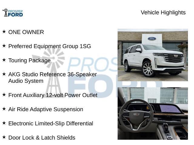 2023 Cadillac Escalade 4WD Premium Luxury Platinum