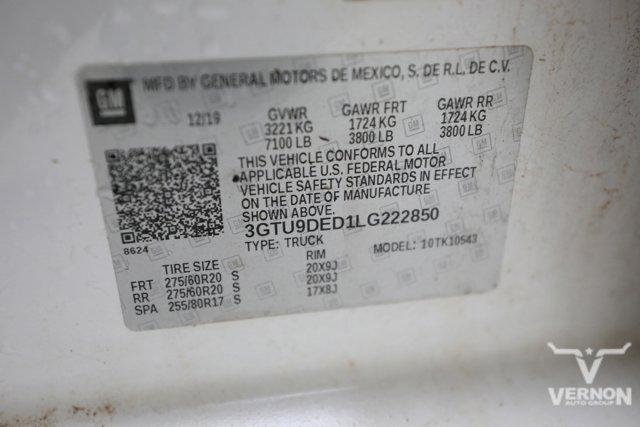2020 GMC Sierra 1500 4WD Crew Cab Short Box SLT