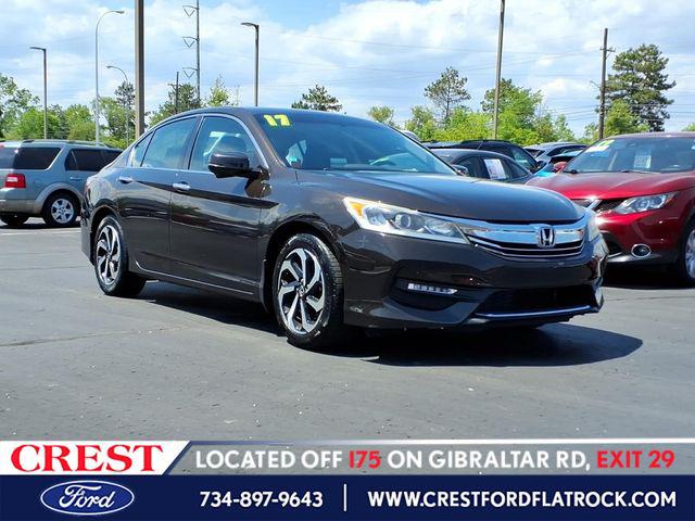 2017 Honda Accord EX-L for sale in Flat Rock, MI