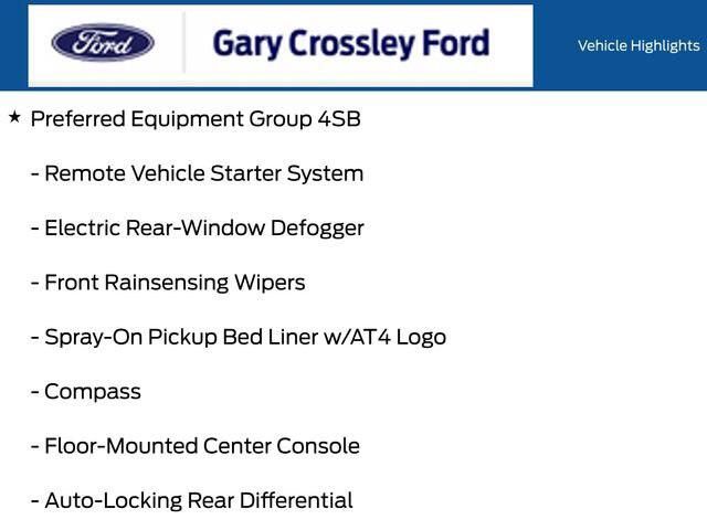 2022 GMC Sierra 1500 4WD Crew Cab Short Box AT4