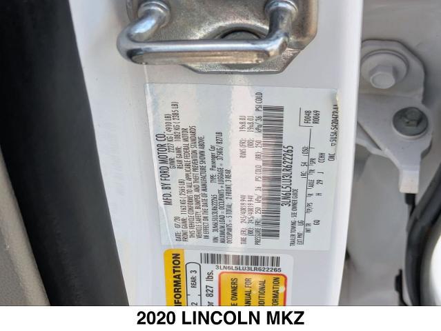 2020 Lincoln MKZ Hybrid Reserve
