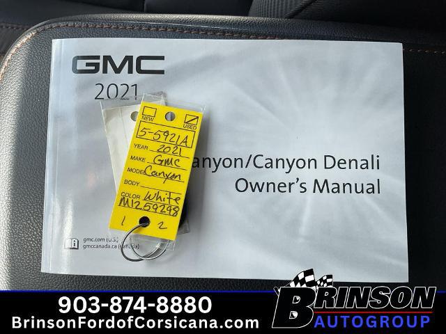 2021 GMC Canyon 4WD Crew Cab Short Box AT4 - Leather