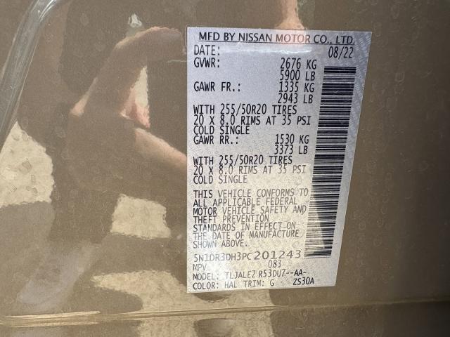 2023 Nissan Pathfinder Platinum FWD