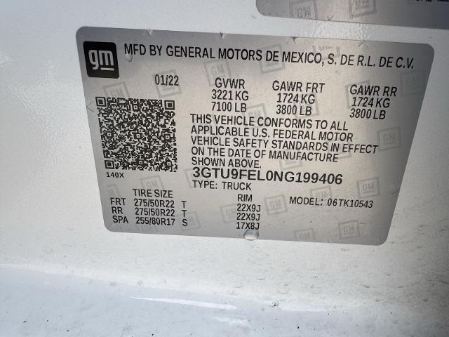 2022 GMC Sierra 1500 Limited 4WD Crew Cab Short Box Denali