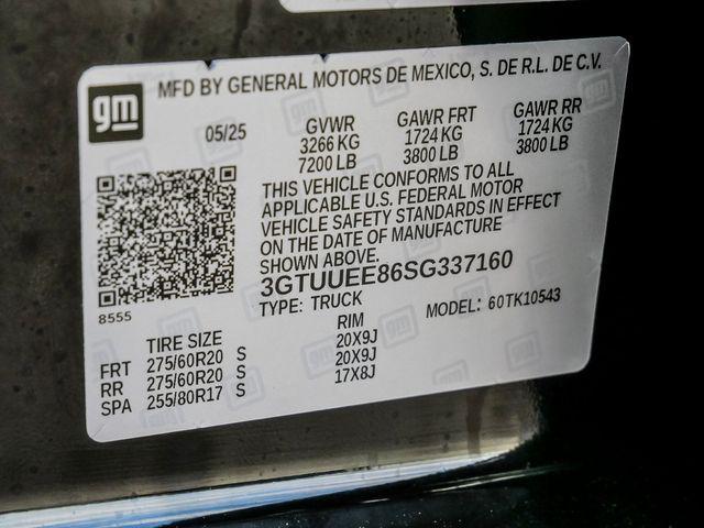 2025 GMC Sierra 1500 4WD Crew Cab Short Box AT4