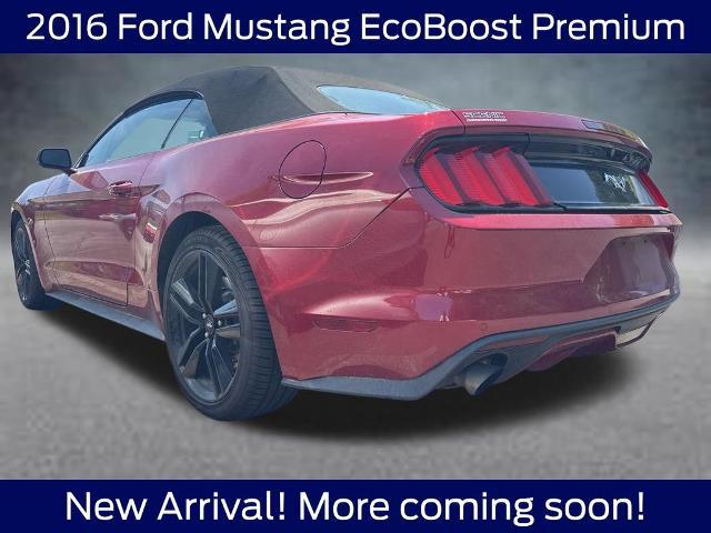 2016 Ford Mustang EcoBoost Premium