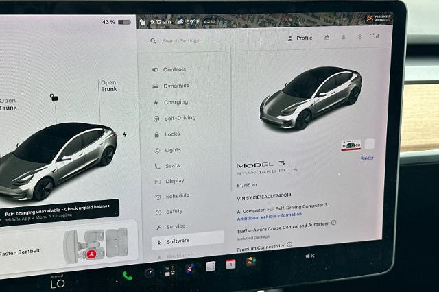 2020 Tesla Model 3 Standard Range Rear-Wheel Drive