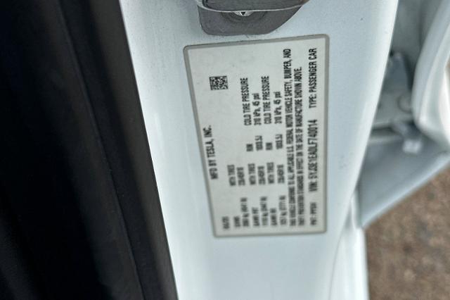 2020 Tesla Model 3 Standard Range Rear-Wheel Drive