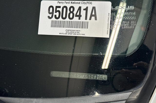 2010 Lexus IS 250 Base