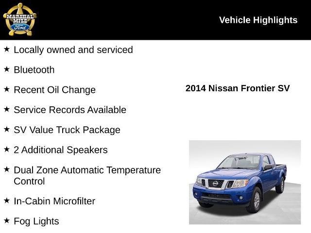 2014 Nissan Frontier SV