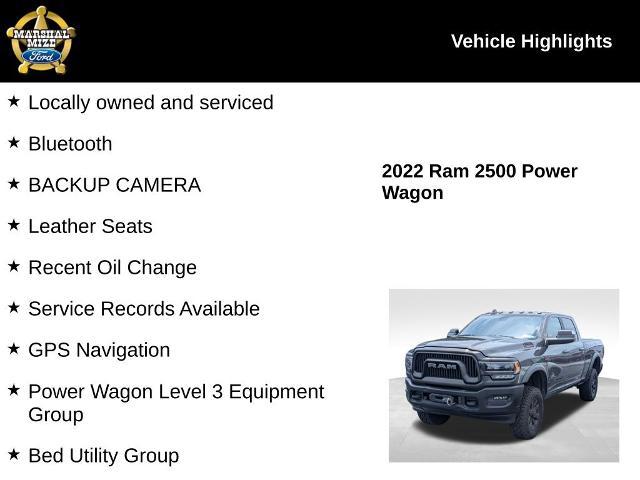 2022 Ram 2500 Power Wagon Crew Cab 4x4 6'4" Box