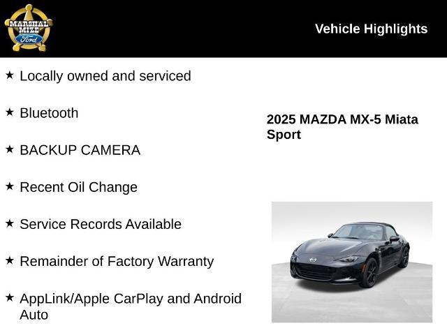 2025 Mazda MX-5 Sport