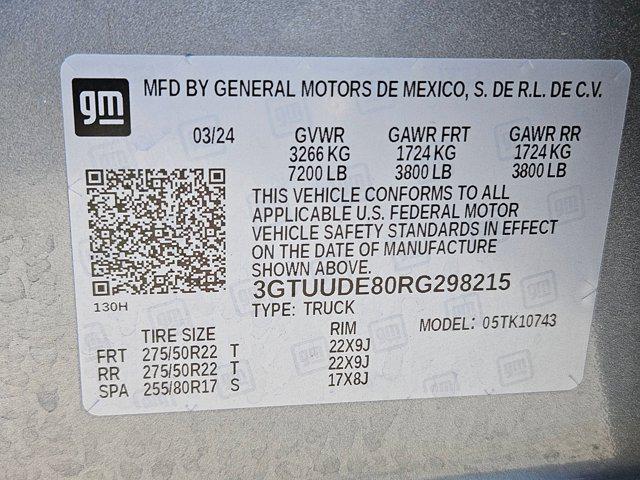 2024 GMC Sierra 1500 4WD Crew Cab Standard Box SLT