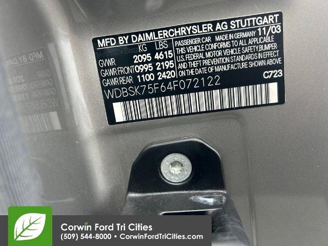 2004 Mercedes-Benz 500 Unknown