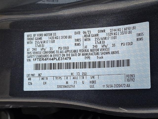 2023 Ford Ranger XLT