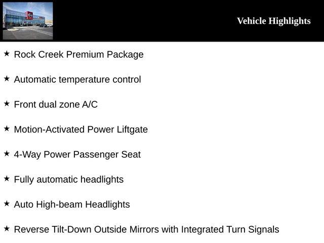 2025 Nissan Rogue Rock Creek