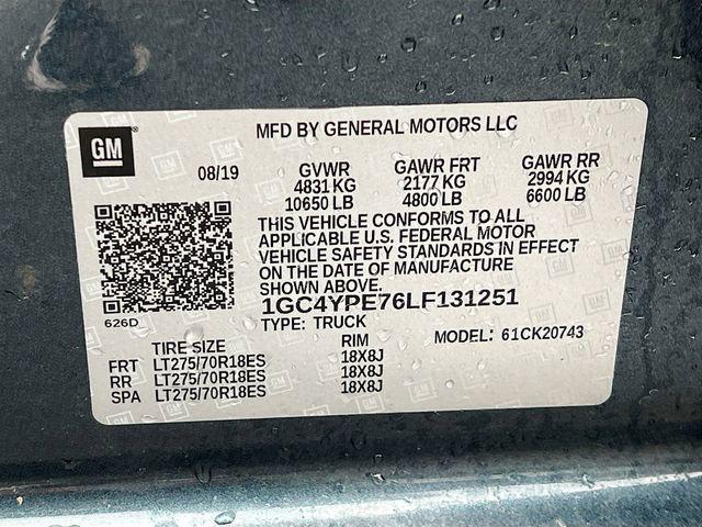 2020 Chevrolet Silverado 2500HD 4WD Crew Cab Standard Bed LTZ