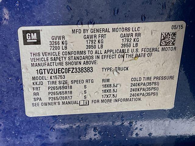2015 GMC Sierra 1500 SLE