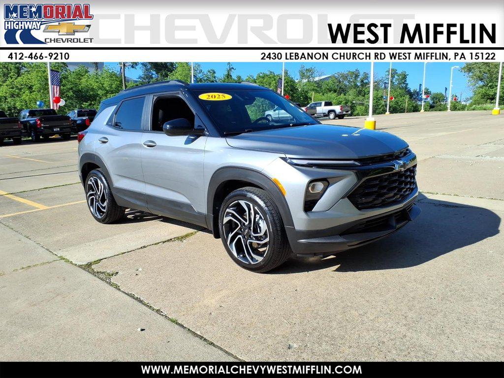 Sterling Gray Metallic 2025 Chevrolet Trailblazer RS AWD SUV / Crossover Four-Wheel Drive Automatic