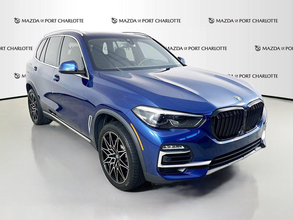 Phytonic Blue Metallic 2020 BMW X5 xDrive40i AWD SUV / Crossover All-Wheel Drive Automatic