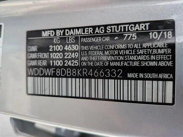 2019 Mercedes-Benz C-CLASS C 300 C 300