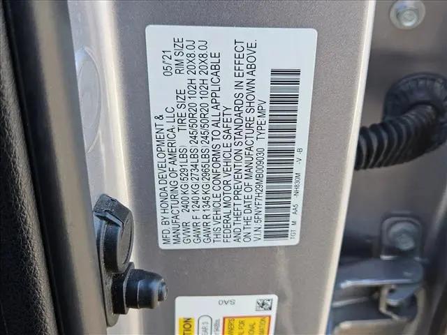 2021 Honda Passport 2WD Sport