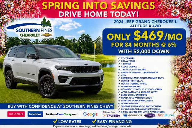 2024 Jeep Grand Cherokee L Altitude X 4x4