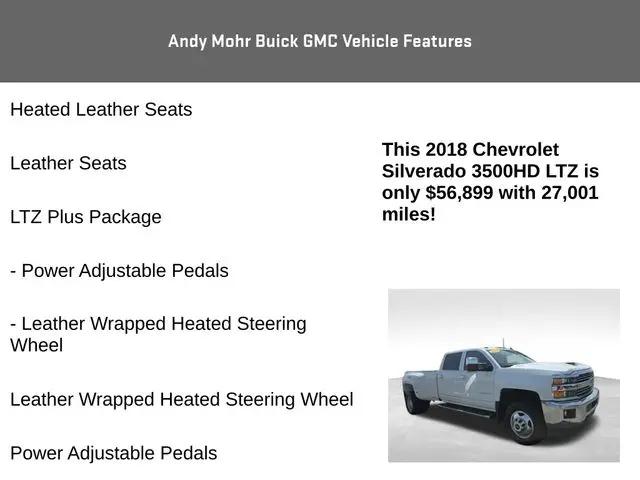 2018 Chevrolet Silverado 3500HD LTZ