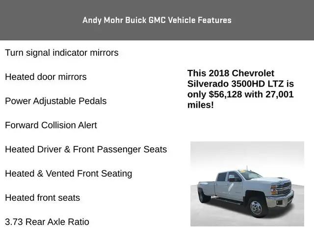 2018 Chevrolet Silverado 3500HD LTZ