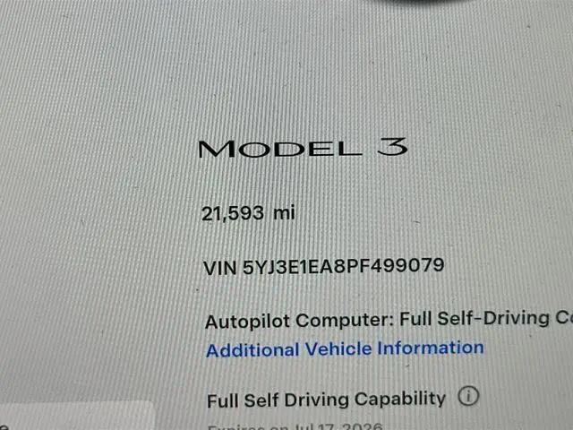 2023 Tesla Model 3 Rear-Wheel Drive
