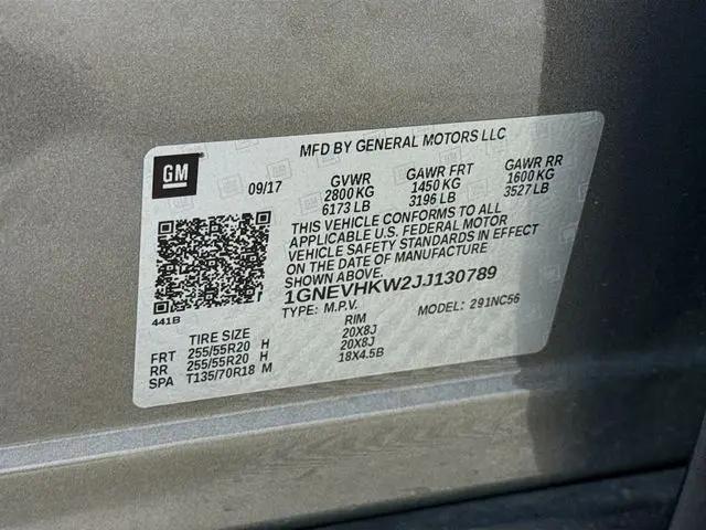 2018 Chevrolet Traverse 3LT