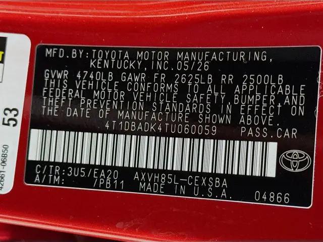 2026 Toyota Camry Nightshade