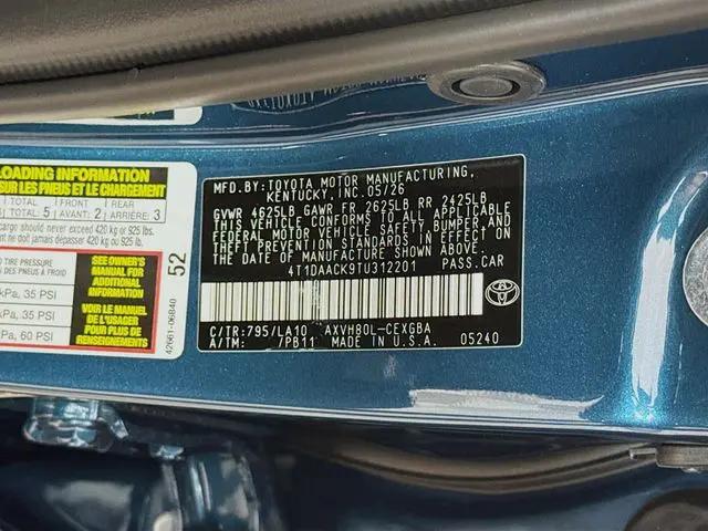 2026 Toyota Camry XLE