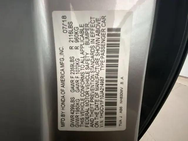 2018 Honda Accord LX