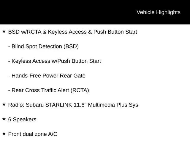 2024 Subaru Outback Premium