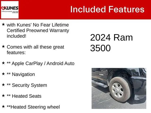 2024 Ram 3500 Lone Star Crew Cab 4x4 8' Box