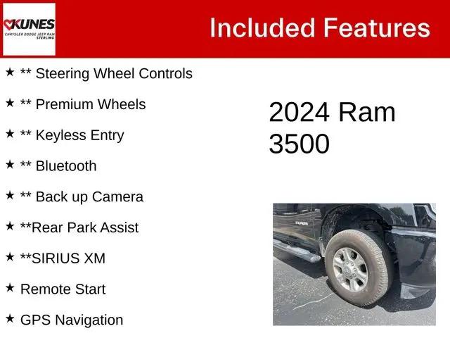 2024 Ram 3500 Lone Star Crew Cab 4x4 8' Box