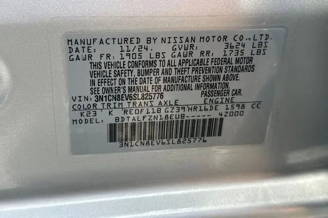 2025 Nissan Versa 1.6 SV