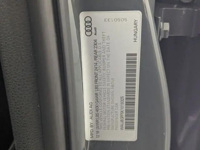 2019 Audi A3 45 Premium