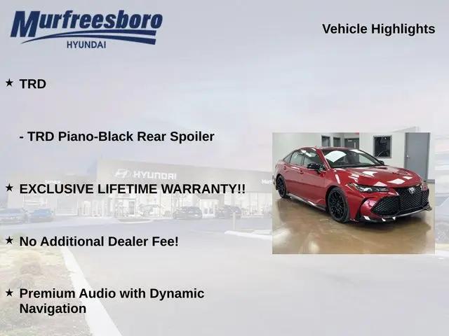 2020 Toyota Avalon TRD
