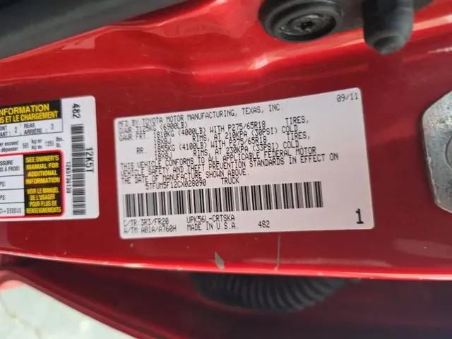 2012 Toyota Tundra Grade 4.6L V8