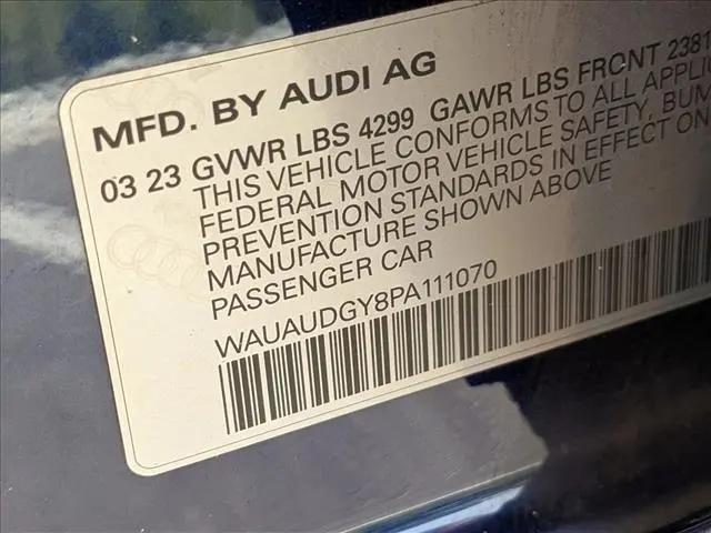 2023 Audi A3 Premium 40 TFSI Front-Wheel Drive S tronic