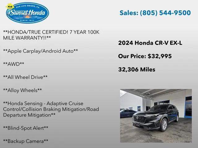 2024 Honda CR-V EX-L AWD