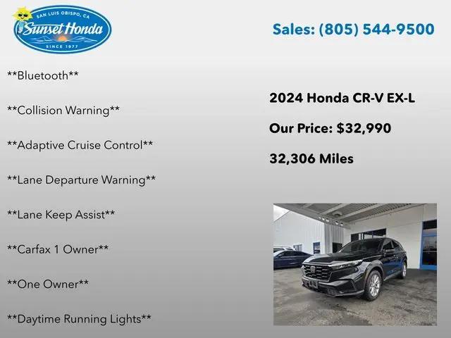 2024 Honda CR-V EX-L AWD