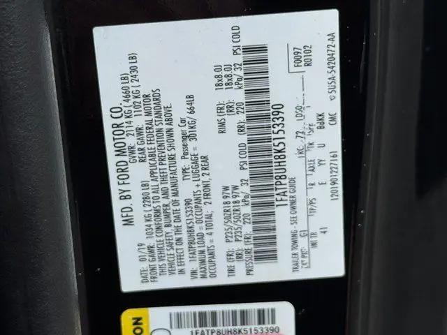 2019 Ford Mustang EcoBoost Premium