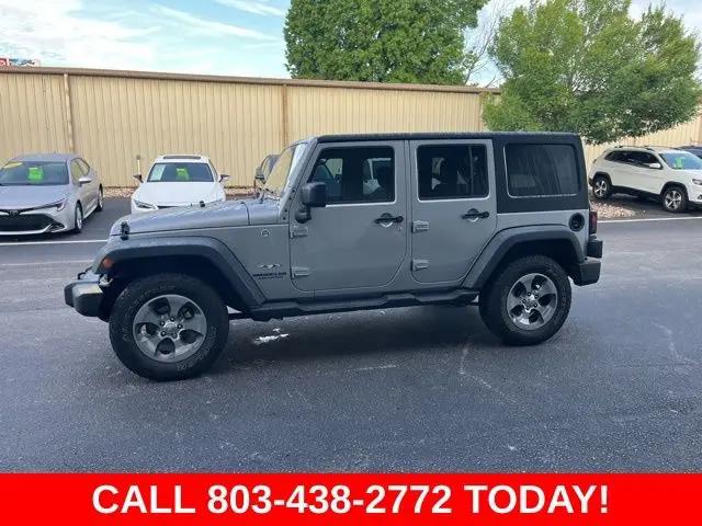 2017 Jeep Wrangler Unlimited Sahara 4x4